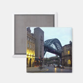 Newcastle Upon Tyne Magnet Magneet (Voorkant / Achterkant)