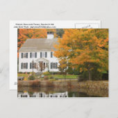 Newcomb Tavern Sandwich Cape. Briefkaart (Voorkant / Achterkant)