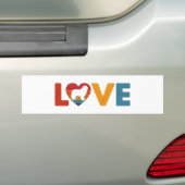 Newf-liefhebber Bumpersticker (Op auto)