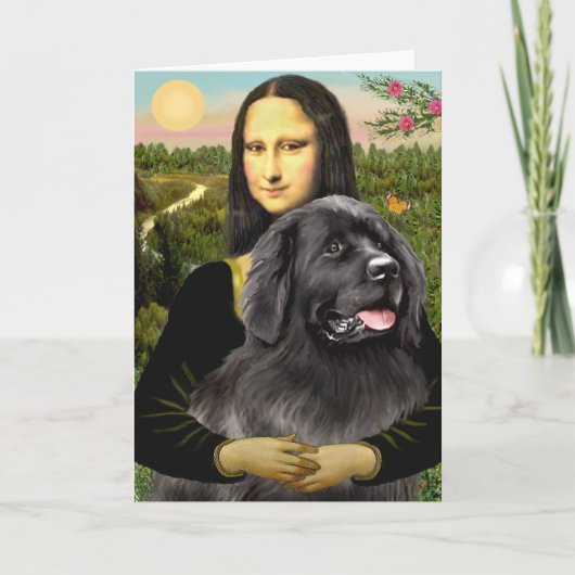Newfie 2 - Mona Lisa Kaart (Voorkant)