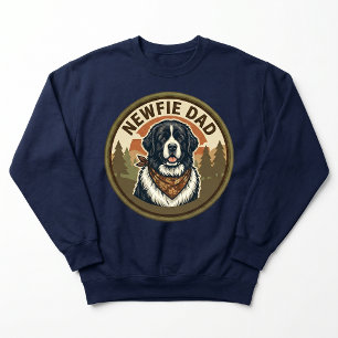 Newfie Dad Crewneck Newfoundland-hond Geschenk Vin Trui