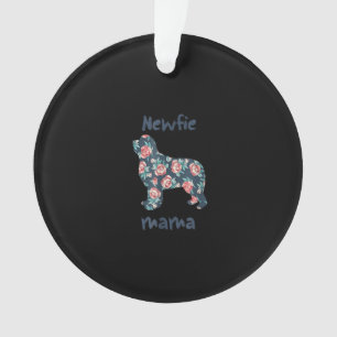 Newfie mama   cadeau voor nevelhondenhonden ornament