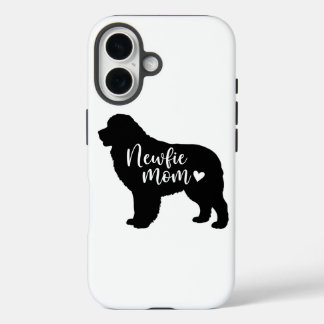 Newfie Mom - Newfoundland Mom - Newfie Dog Moms iPhone 16 Hoesje