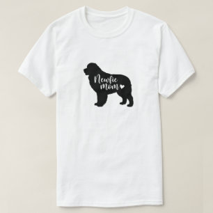 Newfie Mom - Newfoundland Mom - Newfie Dog Moms T-shirt