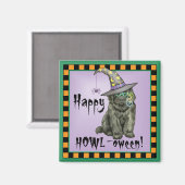 Newfie Witch Magneet (Voorkant / Achterkant)