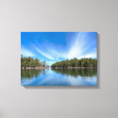 Newfound Lake - Clear Blue Day Canvas Afdruk (Voorkant)