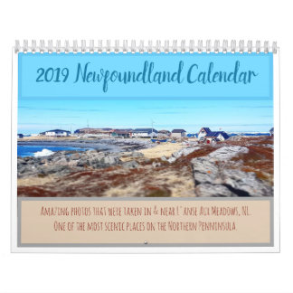 Newfoundland 2019-kalender kalender