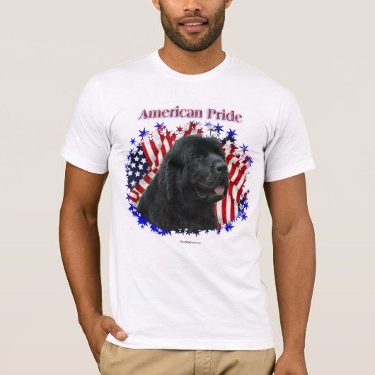 Newfoundland American Pride T-shirt (Voorkant)