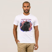 Newfoundland American Pride T-shirt (Voorkant volledig)