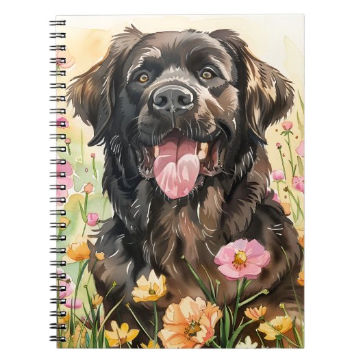 Newfoundland Aquarel Journaal Notitieboek (Voorkant)