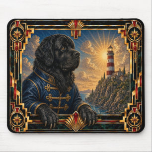Newfoundland, Art Deco Hond Muismat