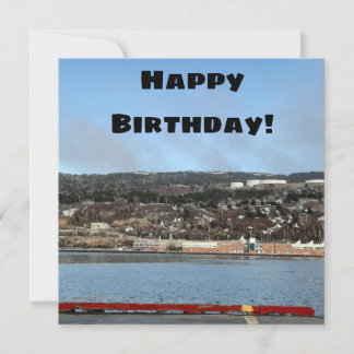 Newfoundland Birthday Card Kaart