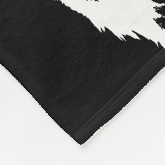 Newfoundland Blanket Newfoundland Puppy Blanket Fleece Deken (Hoek)