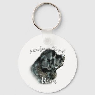 Newfoundland (blk) Moeder 2 Sleutelhanger
