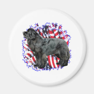 Newfoundland (BLK) Patriot Magneet