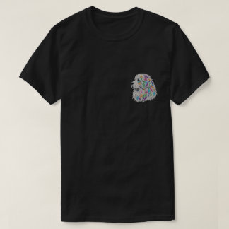 Newfoundland bloemenpatch t-shirt