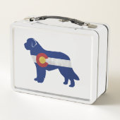 Newfoundland Colorado Flag Silhouette (Achterkant)