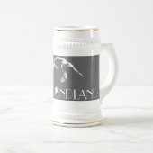 Newfoundland Dog Beer Mok Cool Newfoundland Stein (Voorkant rechts)