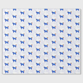 Newfoundland Dog Birthday Cadeaupapier (Vlak)