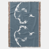 Newfoundland Dog Blanket Puppy Dog Throw Blanket Deken (Voorkant Verticaal)