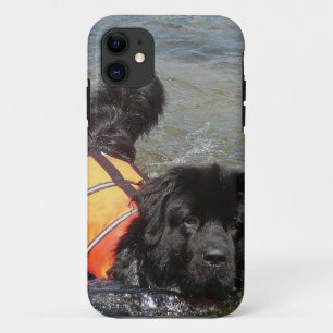Newfoundland Dog iPhone 11 Hoesje