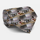 Newfoundland Dog Gifts Stropdas (Opgerold)