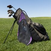 Newfoundland Dog Golfhanddoek (Groen)