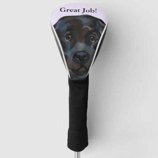 Newfoundland Dog Golfheadcover (Voorkant)