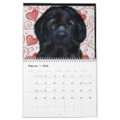 NEWFOUNDLAND DOG KALENDER (Feb 2026)