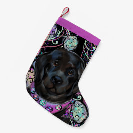 Newfoundland Dog Kleine Kerstsok