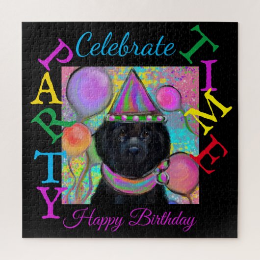 Newfoundland Dog Legpuzzel (Verticaal)