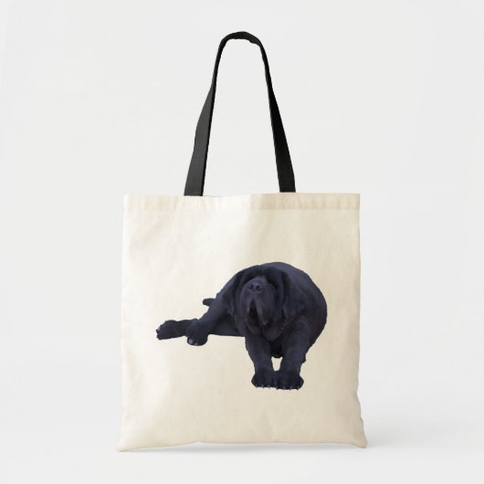 Newfoundland Dog-lover's Pet Stuff Tote Bag (Devant)