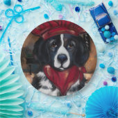 Newfoundland Dog Papieren Bordje (Feest)