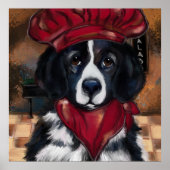 Newfoundland Dog Poster (Voorkant)