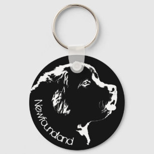 Newfoundland Dog Sleutelhanger Custom Pup Dog Sleu