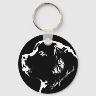 Newfoundland Dog Sleutelhanger Newfoundlander Pup 