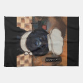 Newfoundland Dog Theedoek (Horizontaal)