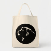 Newfoundland Dog Tote Bag Organic Shopping Bag (Devant)