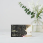 Newfoundland Dog Visitekaartje (Staand voorkant)