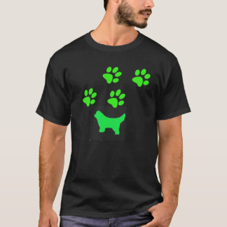 Newfoundland Dog ~ Walk over mijn Shirt