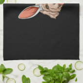 Newfoundland easter | cadeautje voor honden theedoek (Gevouwen)