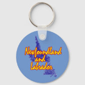 Newfoundland en Labrador Sleutelhanger (Achterkant)