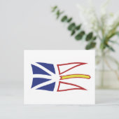 Newfoundland en Labrador Vlag Ansichtkaart Briefkaart (Staand voorkant)