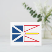 Newfoundland Flag Briefkaart (Staand voorkant)