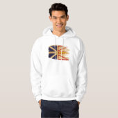Newfoundland Flag Hoodie (Voorkant volledig)