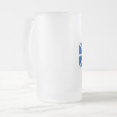 NEWFOUNDLAND FLAG MATGLAS BIERPUL (Voorkant links)