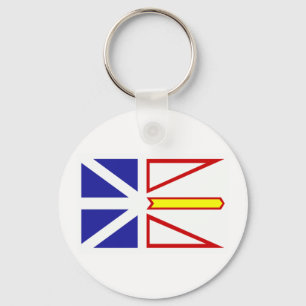 Newfoundland Flag Sleutelhanger
