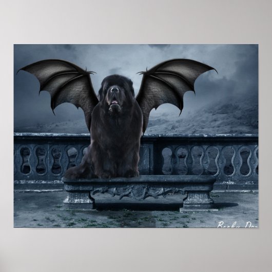 Newfoundland Gargoyle Poster (Voorkant)