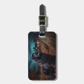 Newfoundland Halloween Scary Bagagelabel (Voorkant verticaal)