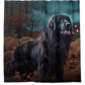 Newfoundland Halloween Scary Douchegordijn (Voorkant)